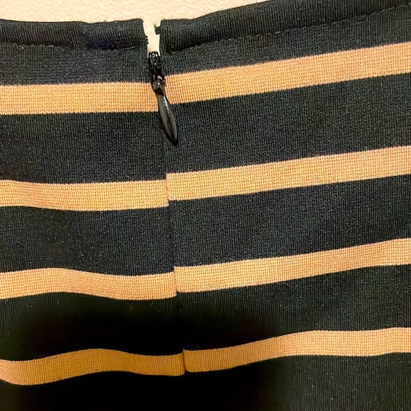 Merona Black and Brown Striped Sleeveless Dress - Picture 6 of 6